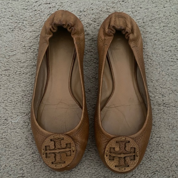 Tory Burch leather ballet flats - Picture 1 of 3